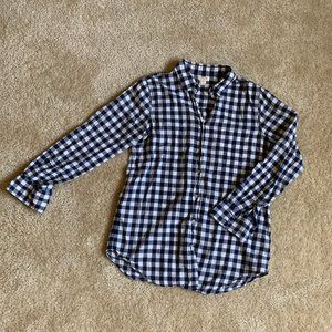 J.Crew Gingham Button Down